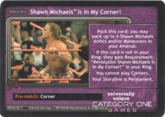 Shawn Michaels Is In My Corner!